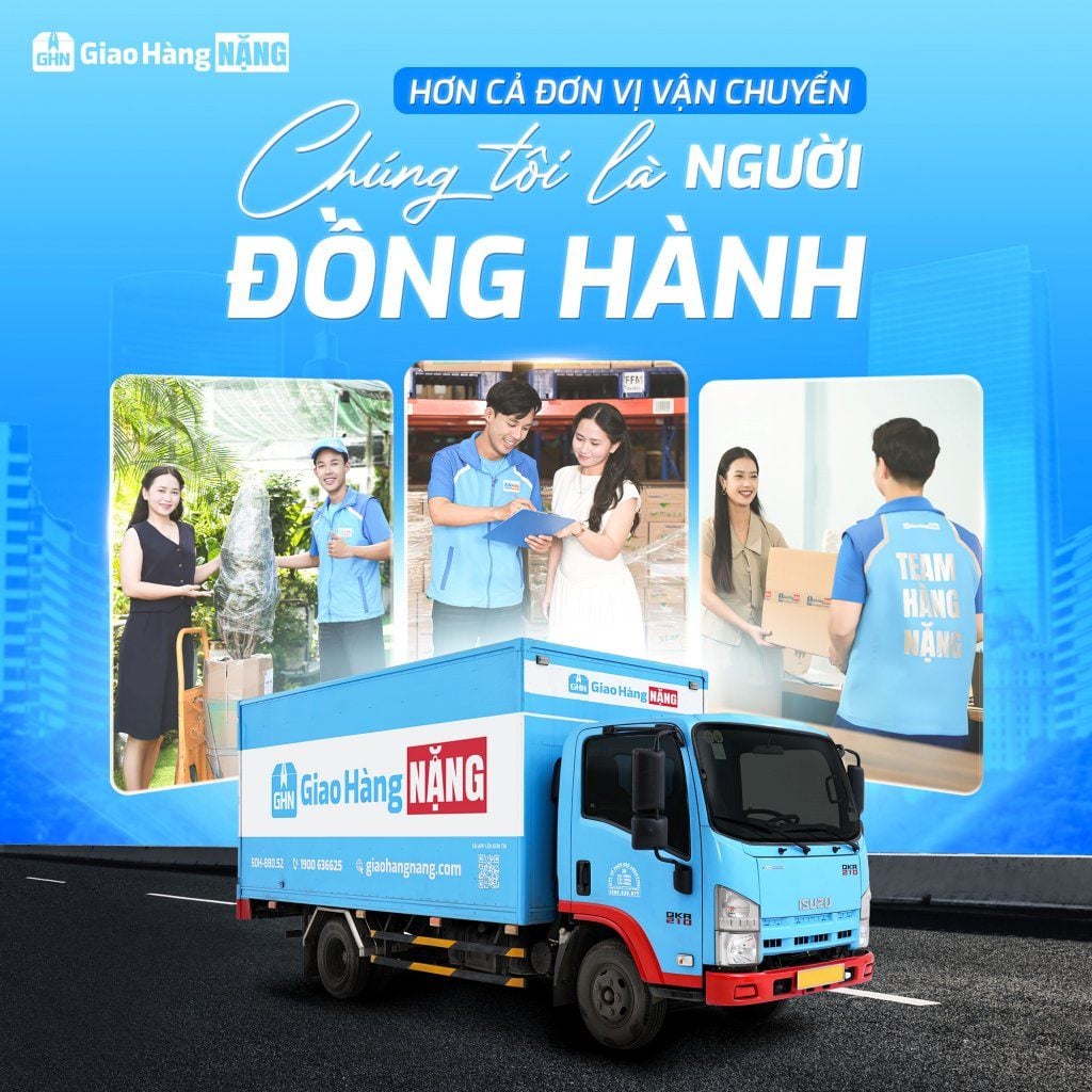 Giao Hàng NẶNG nỗ lực hoàn thành đơn nhanh chóng