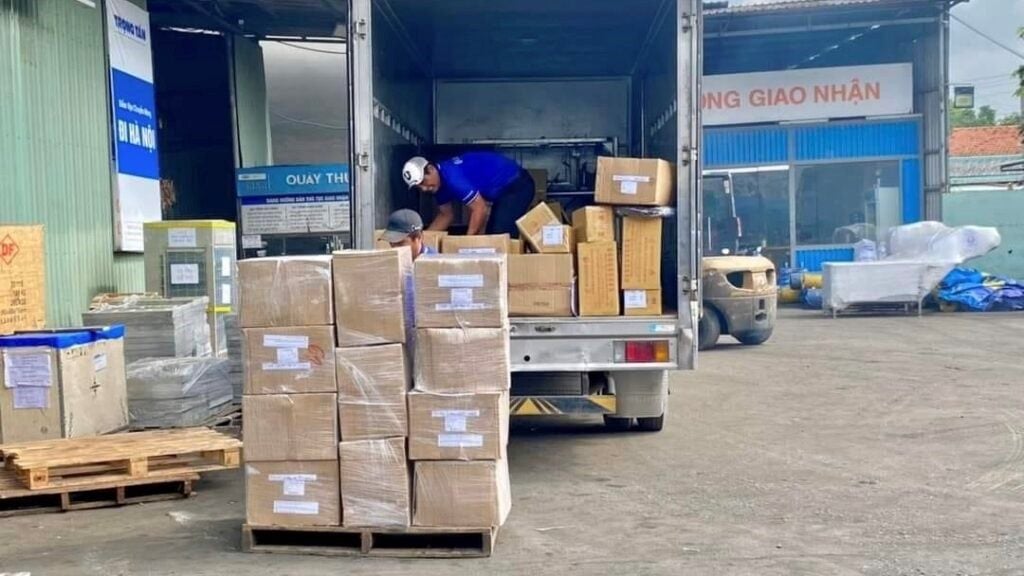 Chành xe đi Tây Ninh nhận các mặt hàng phổ thông từ hàng nhẹ đến hàng nặng