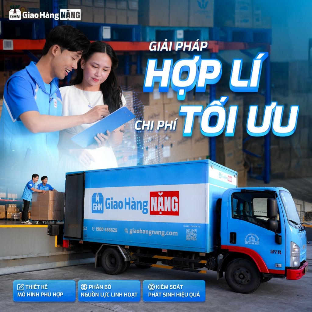 Giao Hàng NẶNG vận chuyển hàng nặng, cồng kềnh nhanh đúng hẹn và an toàn