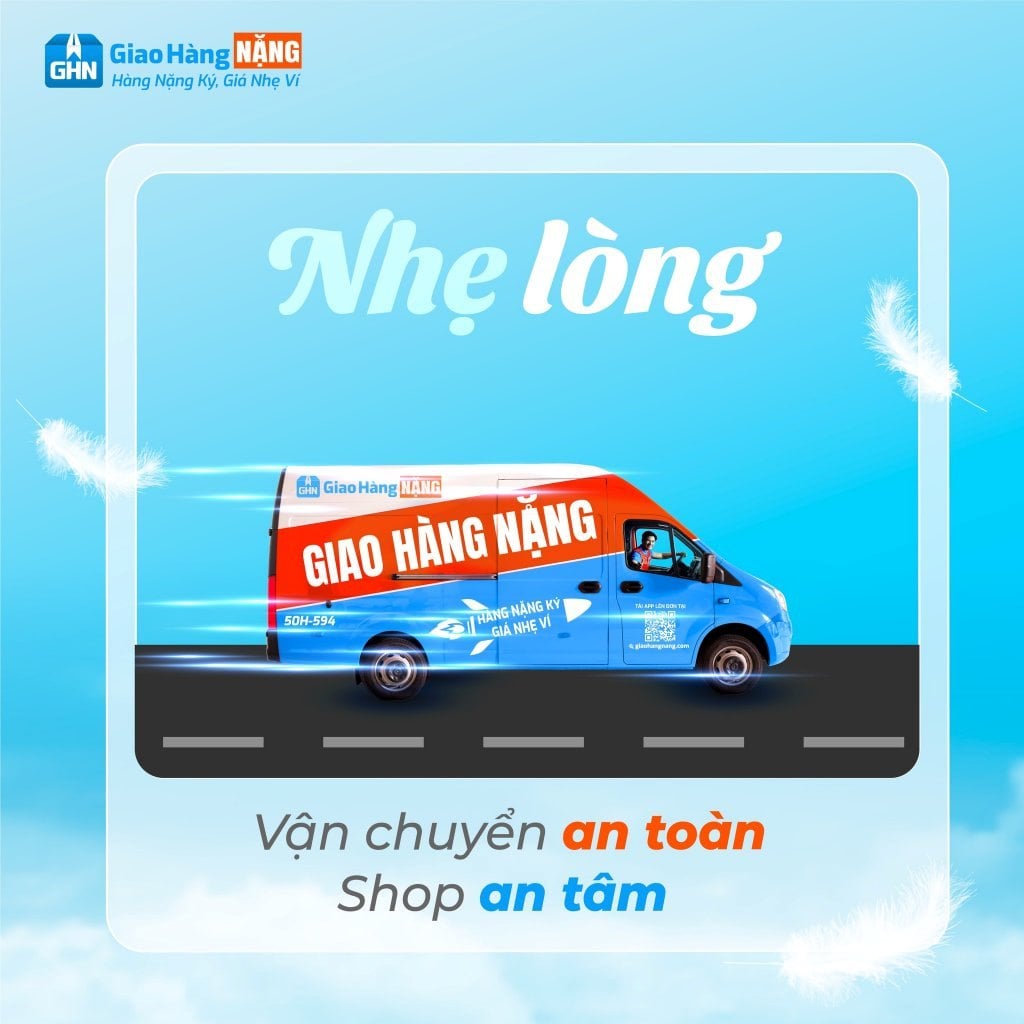 Giao Hàng Nặng ship hỏa tốc hàng cồng kềnh