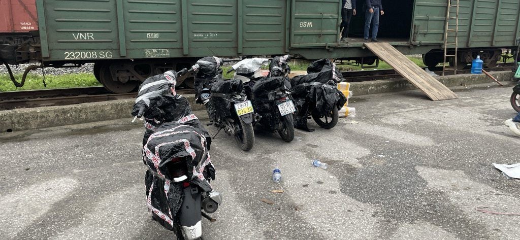 Lựa chọn ga phù hợp khi gửi xe máy bằng tàu hỏa