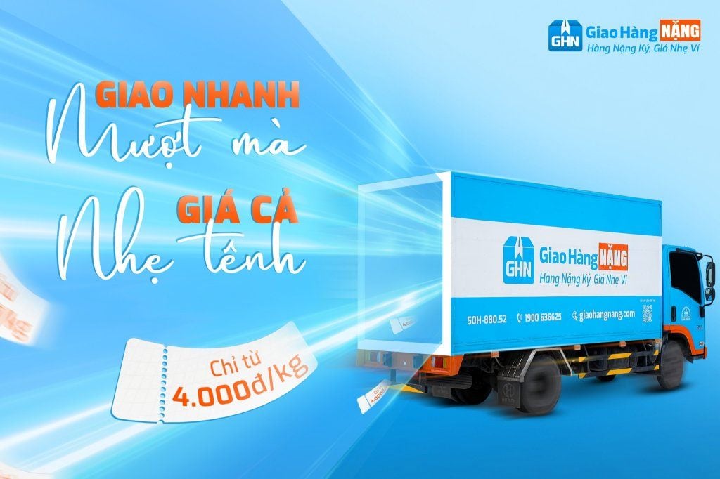 Giao Hàng Nặng giúp bạn tối ưu chi phí kinh doanh.