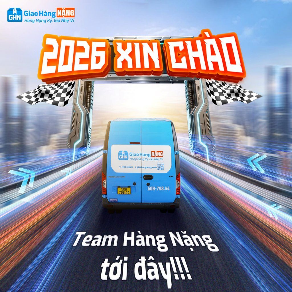 Giao Hàng NẶNG luôn sẵn sàng giao đơn đúng hẹn với cước phí nhẹ ví