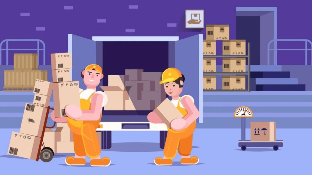 Nhân viên kho cần kiểm tra kỹ sản phẩm trước khi chấp nhận nhập kho.