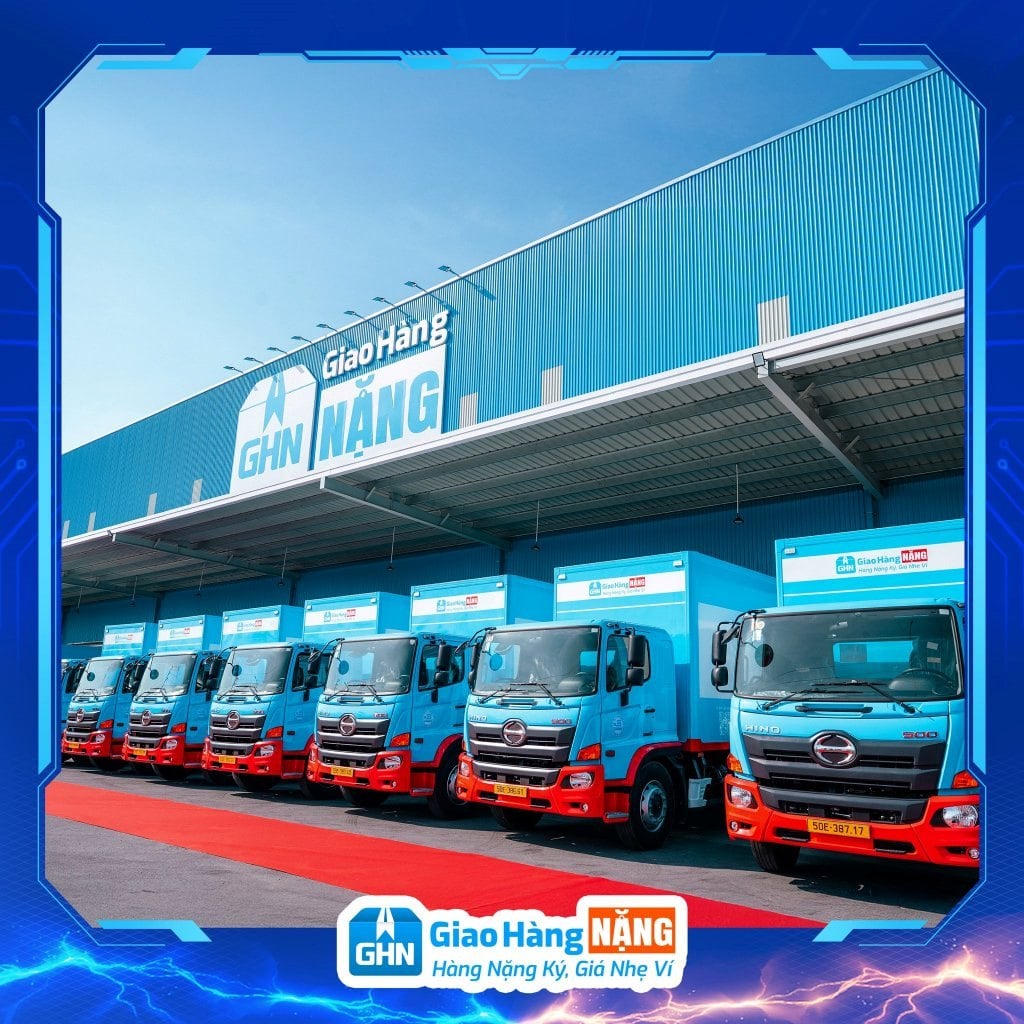 Đội tải Giao Hàng NẶNG sẵn sàng giao mọi đơn đến mọi khu vực.