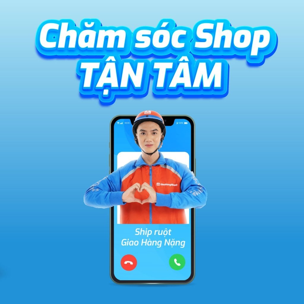 Giao Hàng Nặng chăm sóc khách hàng tận tâm