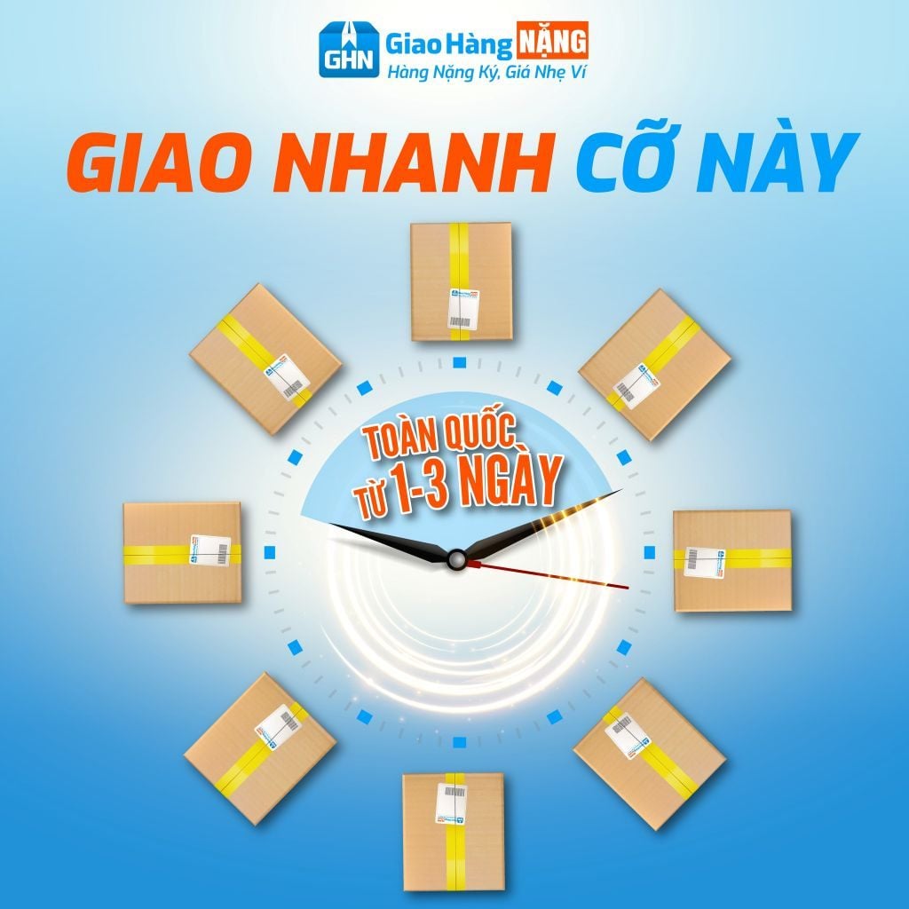 Giao Hàng Nặng giúp tối ưu thời gian giao hàng