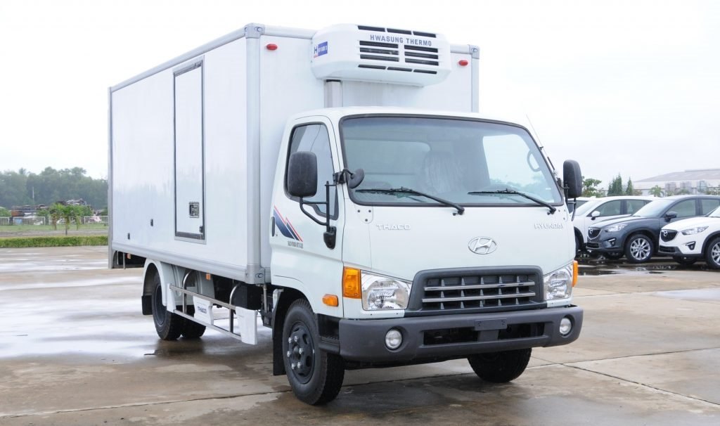 Xe chở hàng 2 tấn giúp di chuyển thuận tiện