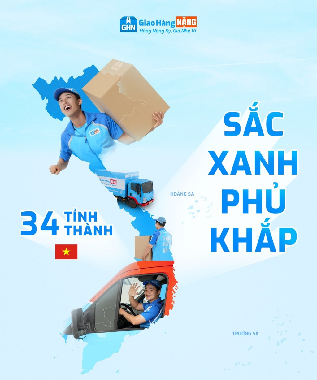 Team Hàng Nặng luôn nỗ lực để vận chuyển khắp toàn quốc