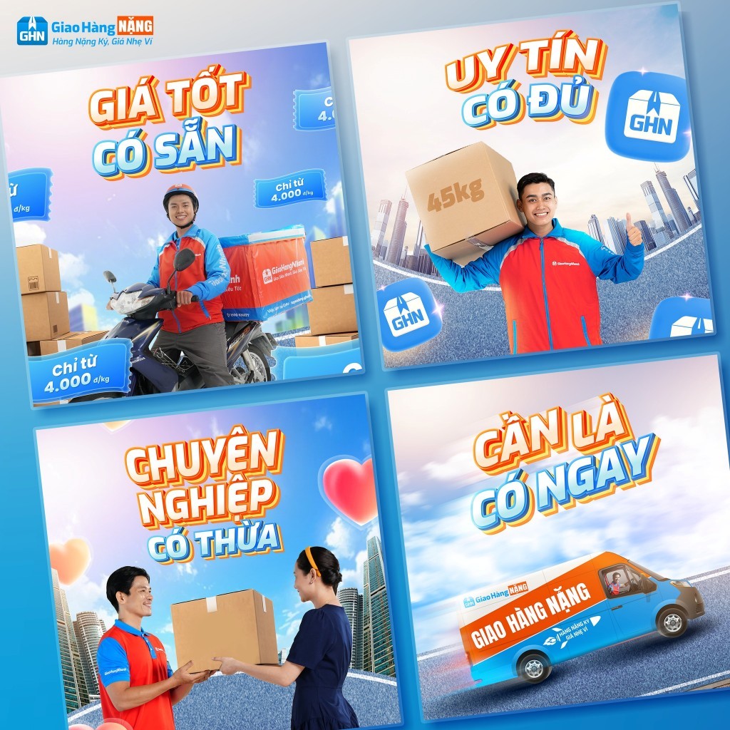 Thuê xe tải Quận Gò Vấp chở hàng của Giao Hàng NẶNG