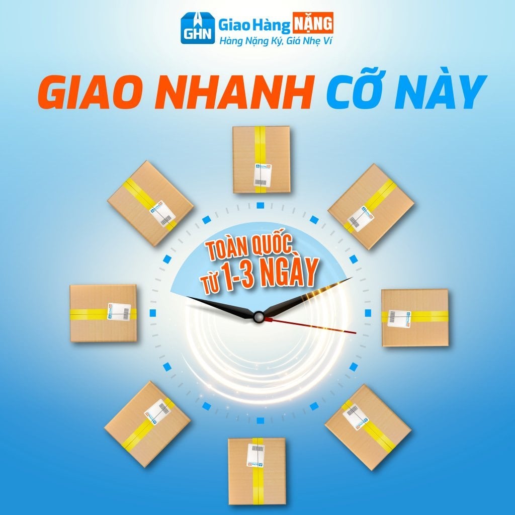 Giao Hàng Nặng vận chuyển hàng cồng kềnh siêu nhanh