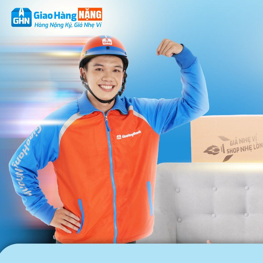 Đội ngũ nhân viên Giao Hàng NẶNG nhiệt huyết, hỗ trợ giao hàng tận nơi, đúng hẹn.