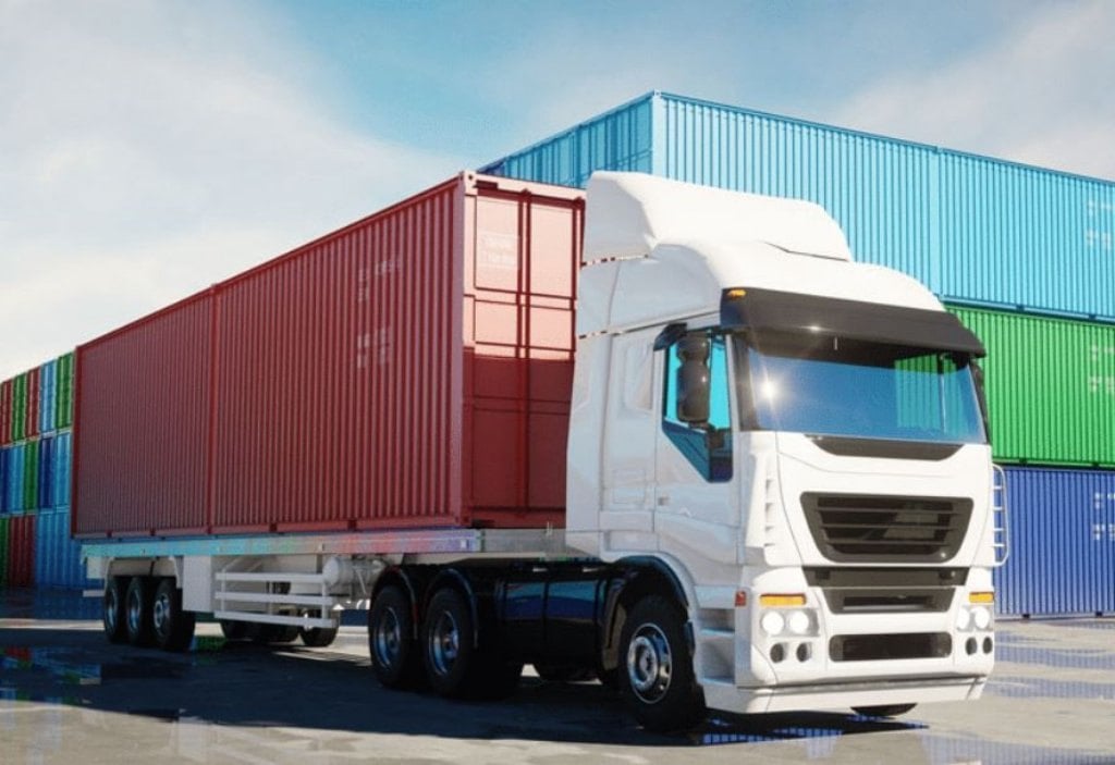 Kích thước xe container