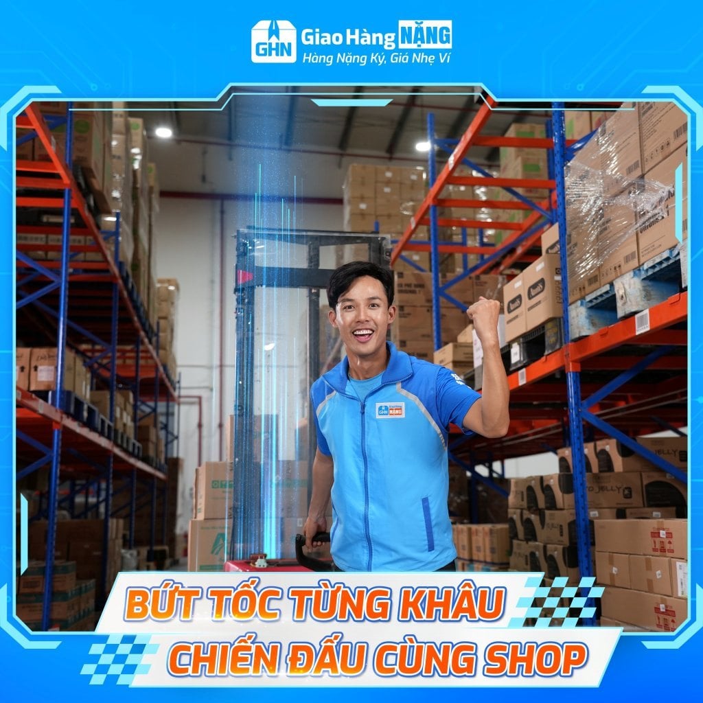Giao Hàng NẶNG có đội ngũ shipper giàu kinh nghiệm