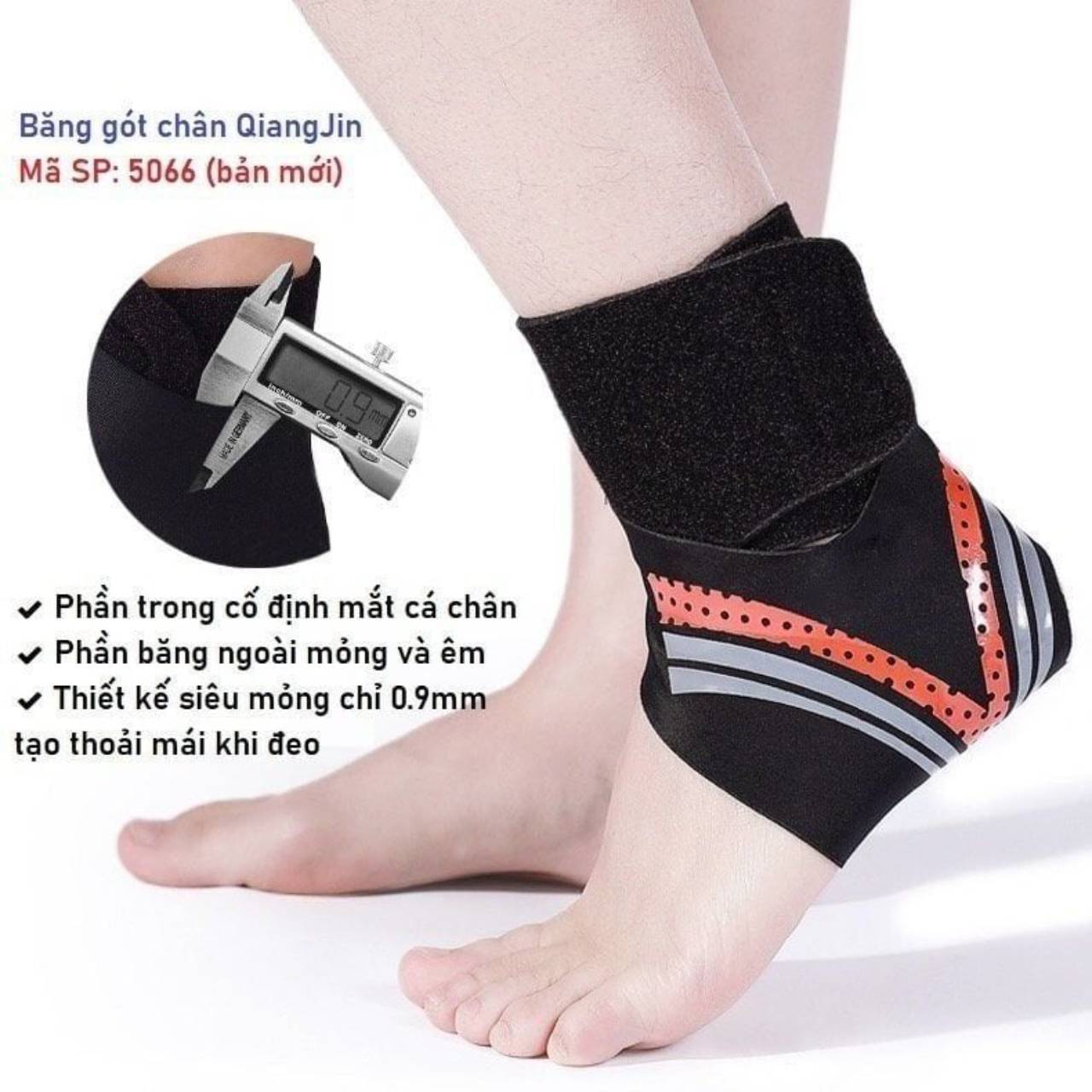 Băng quấn cổ chân chống lật sơ mi