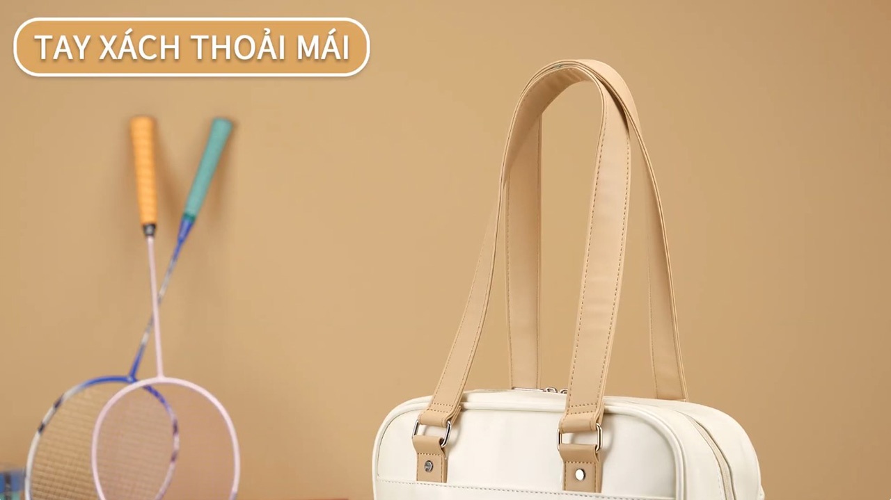 Túi xách cầu lông chính hãng thiết kế gọn nhẹ, tiện lợi