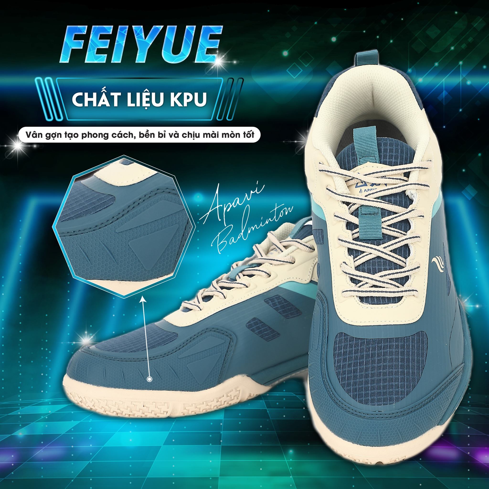 Giày đánh cầu lông nam nữ giá rẻ ưa chuộng nhất hiện nay