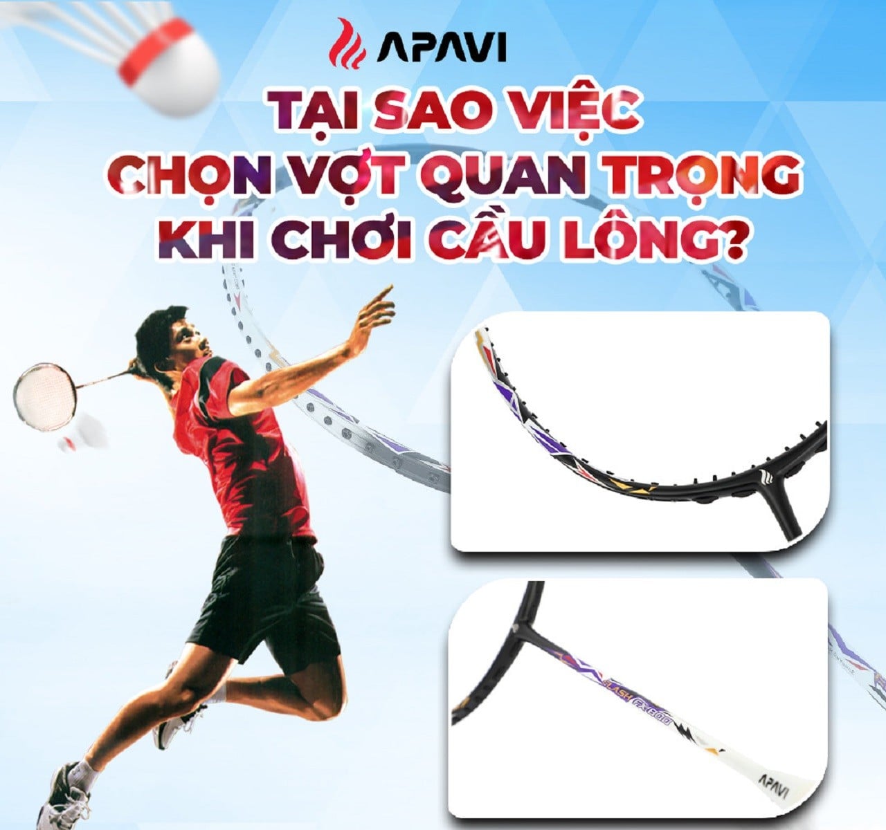 Hướng dẫn mua vợt cầu lông cho người mới chơi chính hãng chất lượng giá tốt