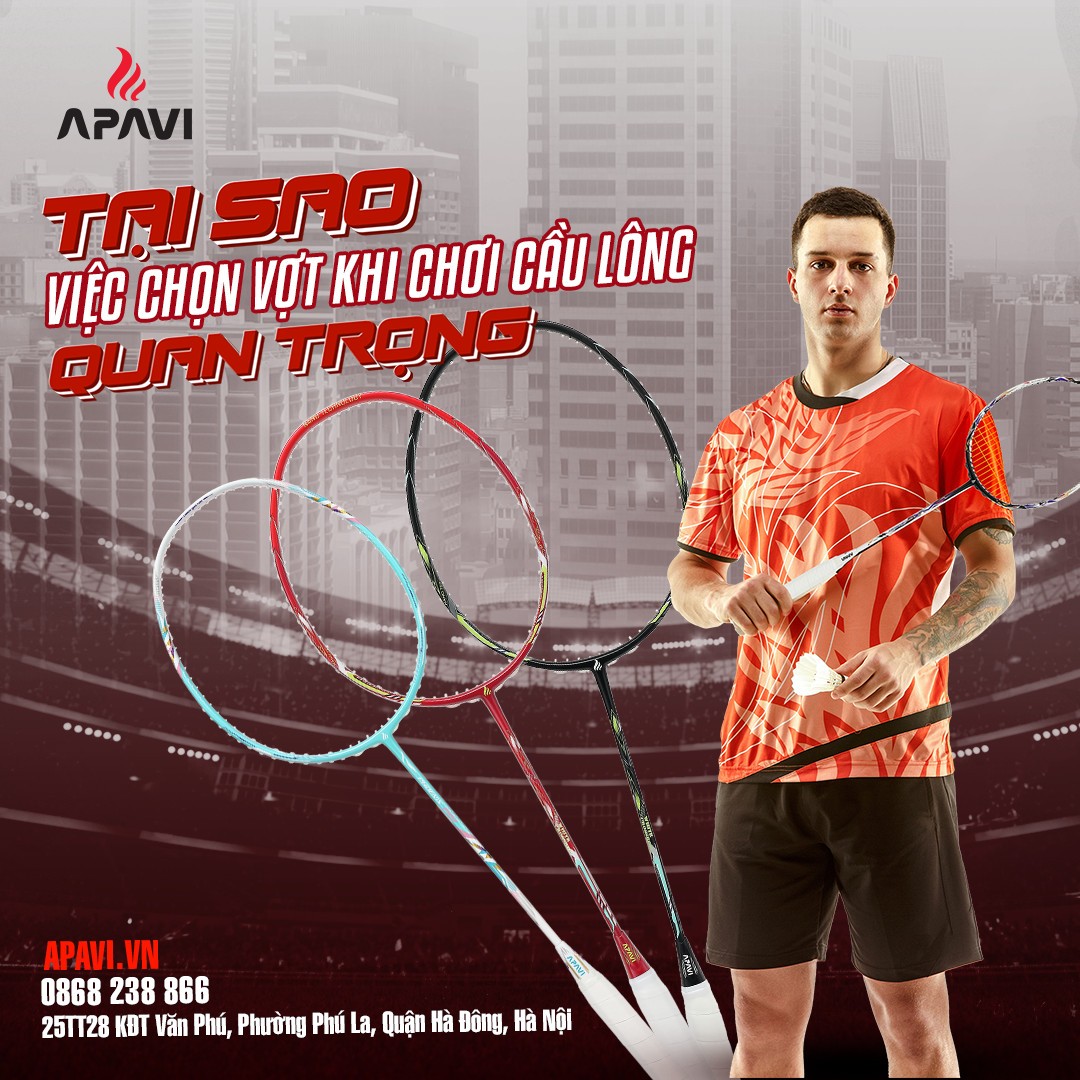 Nên mua vợt cầu lông nào dưới 2 triệu