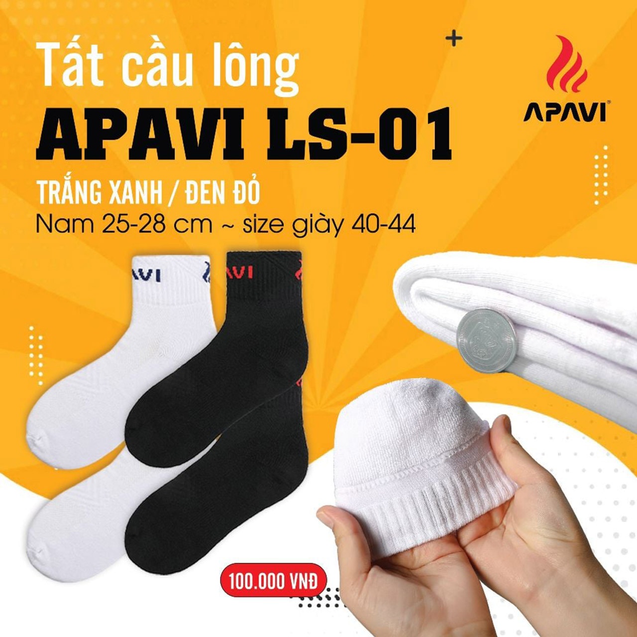 tất cầu lông vớ cầu lông