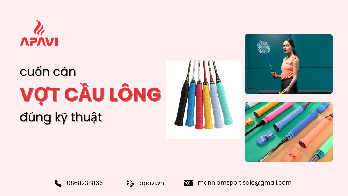 cuốn cán vợt cầu lông
