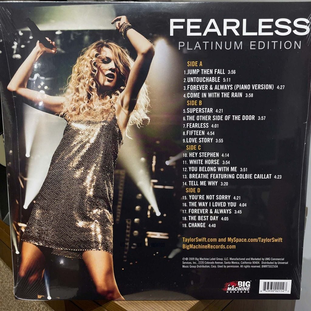 Album “Fearless” khởi đầu cho kỷ nguyên của Taylor Swift