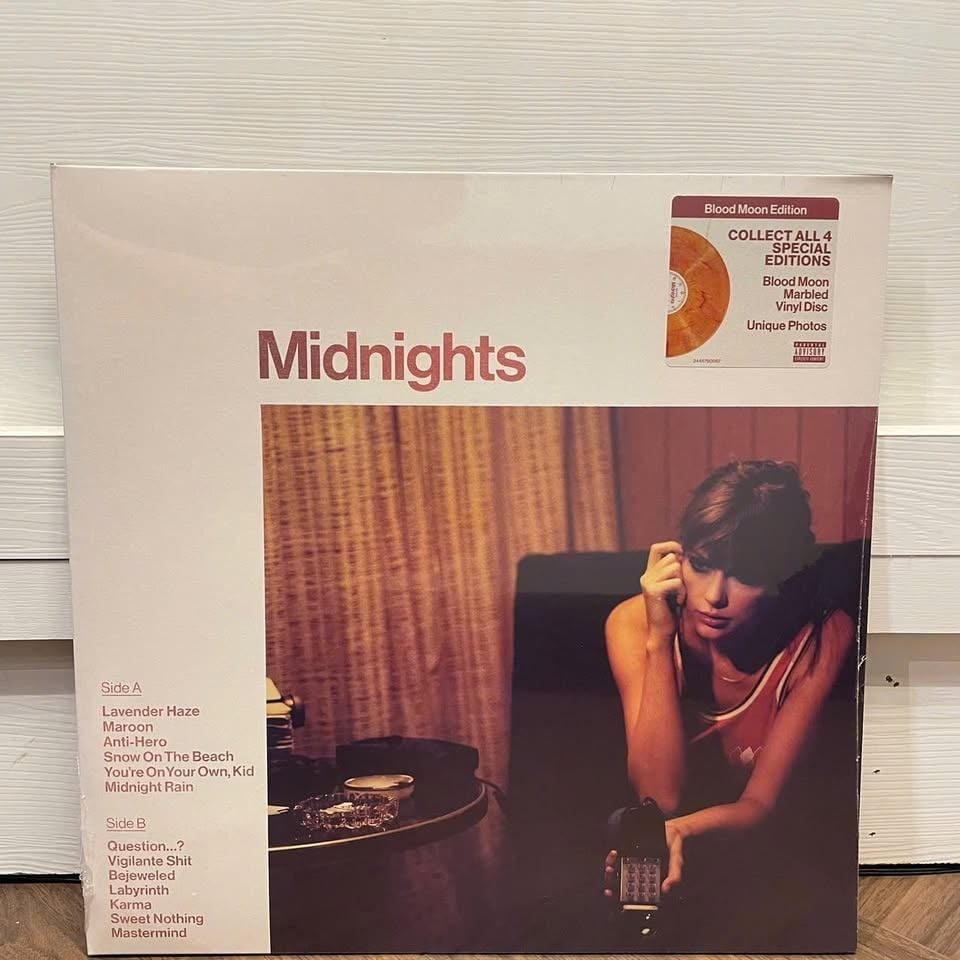 Album “Midnights” làm nên lịch sử trong sự nghiệp ca hát của Taylor Swift