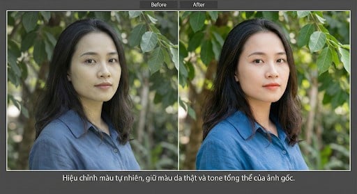 Sau khi làm nét ảnh, bạn cần kiểm tra lại và tinh chỉnh cho đến khi ưng ý