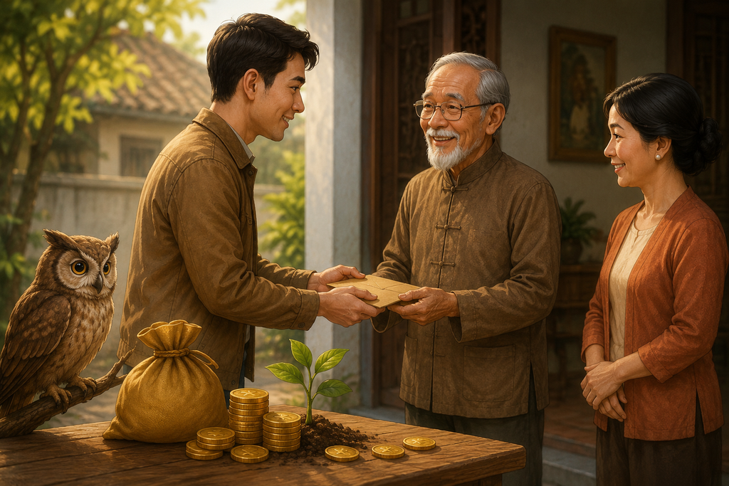 “Đồng tiền đi trước là đồng tiền khôn” ám chỉ việc bỏ tiền ra trước để công việc thuận lợi hơn