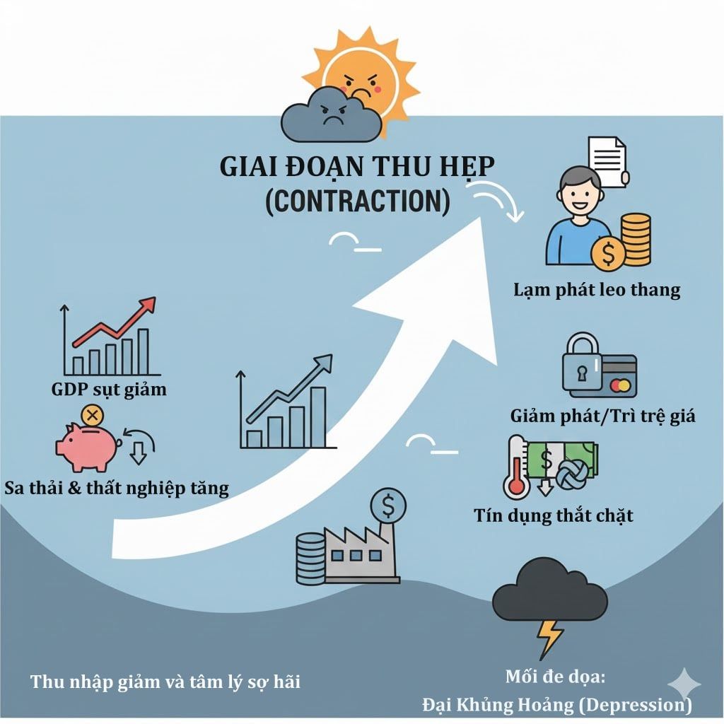 Giai đoạn thu hẹp trong chu kỳ kinh tế