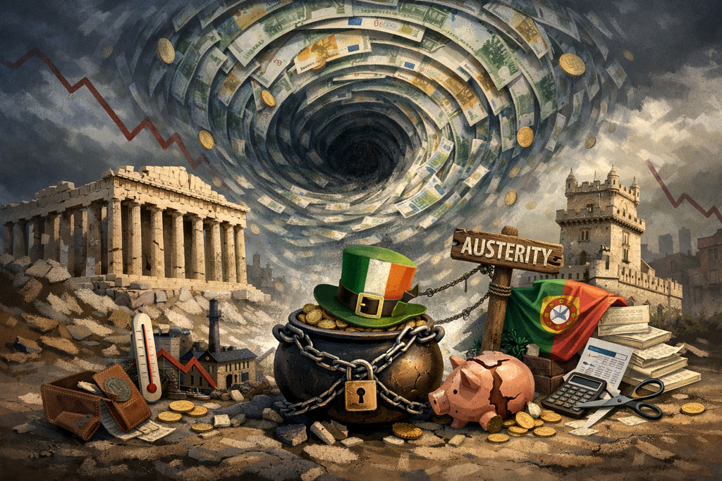 Khủng hoảng nợ công Châu Âu chính là ngòi nổ đầu tiên của cuộc khủng hoảng kinh tế 2011