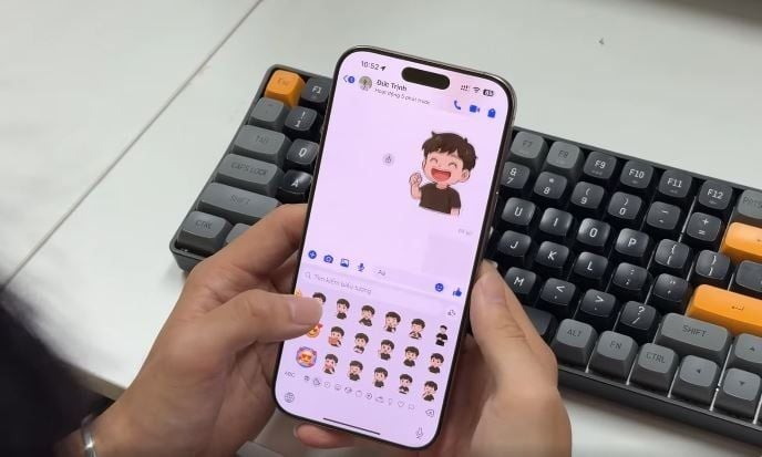 Bộ sticker messenger được tạo bằng ChatGPT