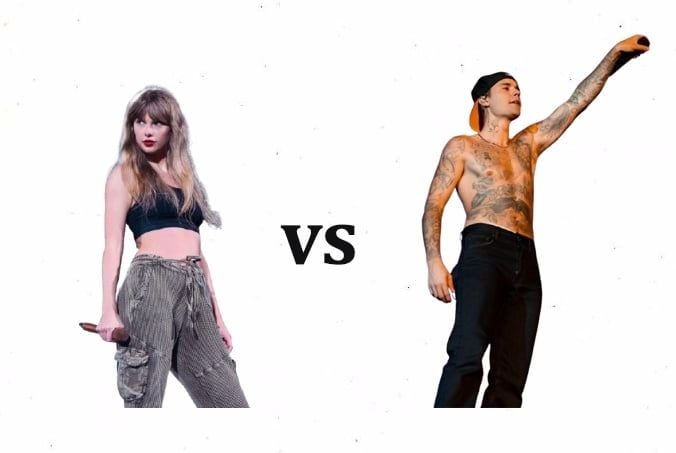 Taylor Swift và Justin Bieber - Mỗi người lại nổi tiếng và độc đáo theo cách riêng của mình