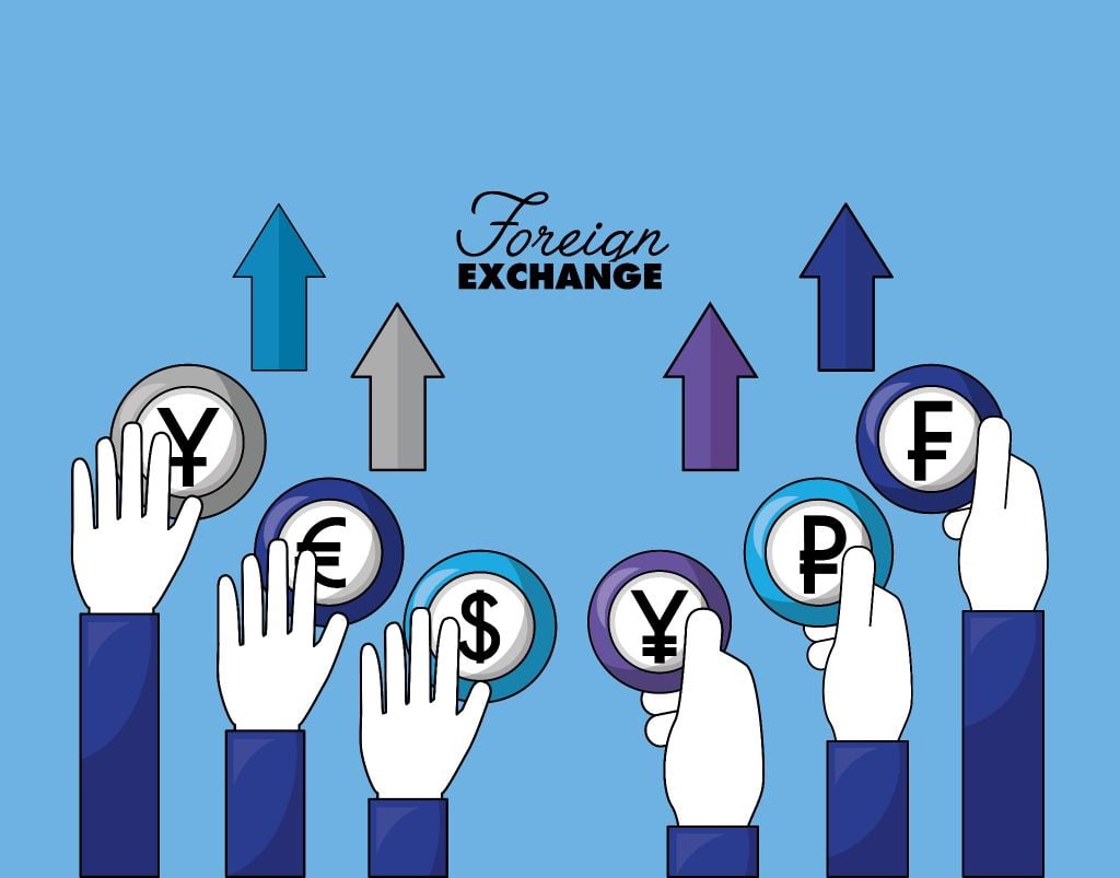 Giá trị của một đồng tiền thường được xác định dựa trên tỷ giá quy đổi so với các ngoại tệ khác, đặc biệt là USD