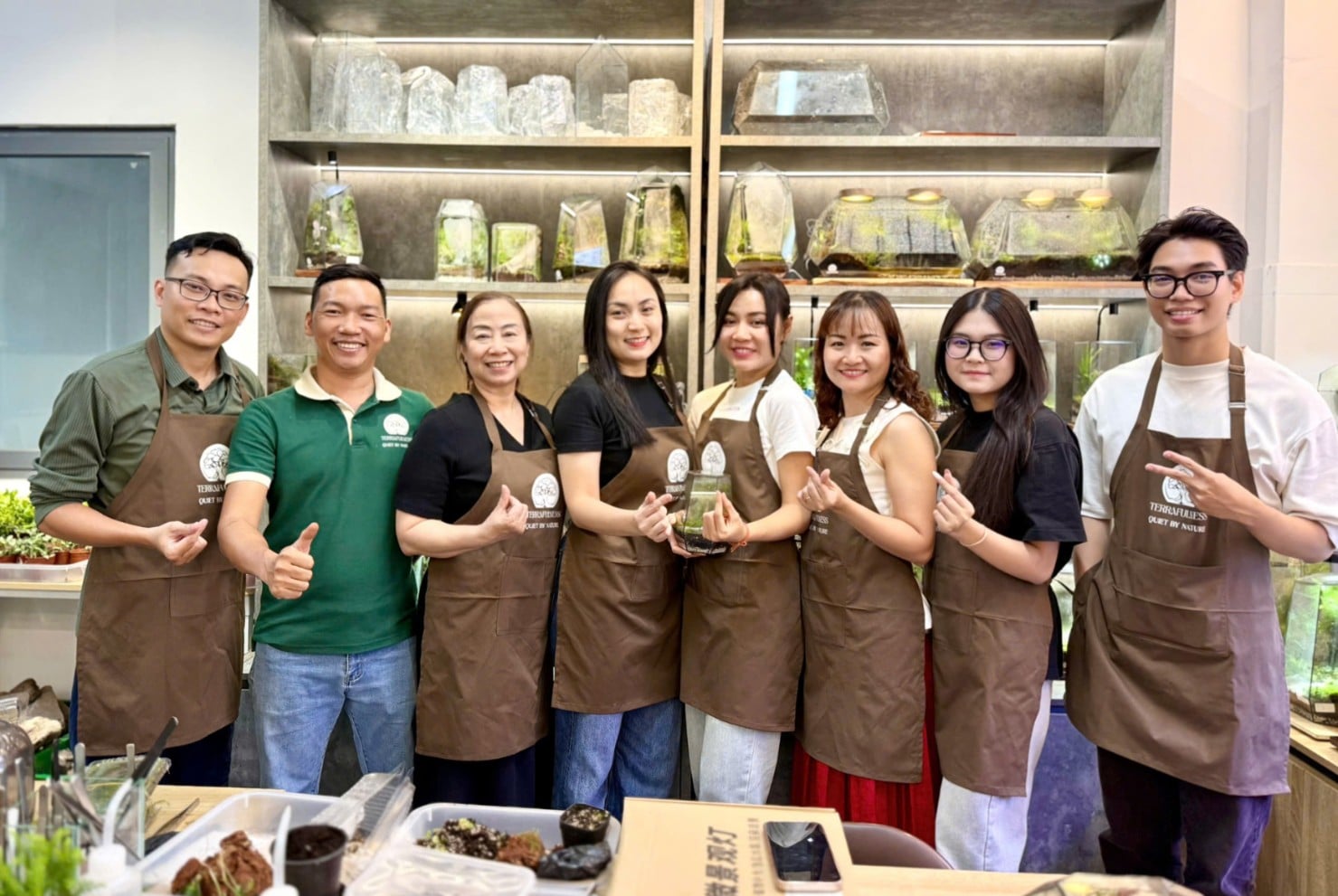 Workshop Terrarium - Ngày 15/11 - Cực kỳ dễ chăm