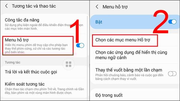 cài đặt nút  home ảo trên hệ điều hành adroid