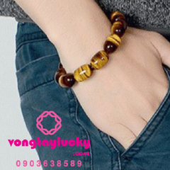 vòng tay đá san hô hóa thạch, vòng tay tỳ hưu, vòng thạch anh tóc vàng