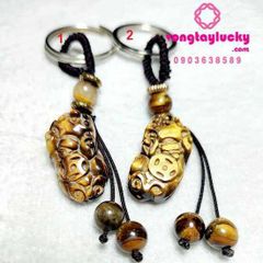 móc khóa đôi, dây treo điện thoại đôi, dây treo phng thủy, dây treo tỳ hưu