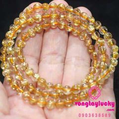 thạch anh tóc vàng