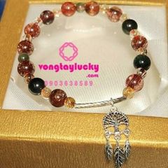 vòng tay phong thủy, vòng tay đá thạch anh, thạch anh tóc xanh, vòng tay nữ, vòng tay đẹp, mua vòng thạch anh cao cấp ở đâu