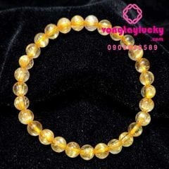 thạch anh tóc vàng, thạch anh tóc vàng 6li, vòng đá thạch anh