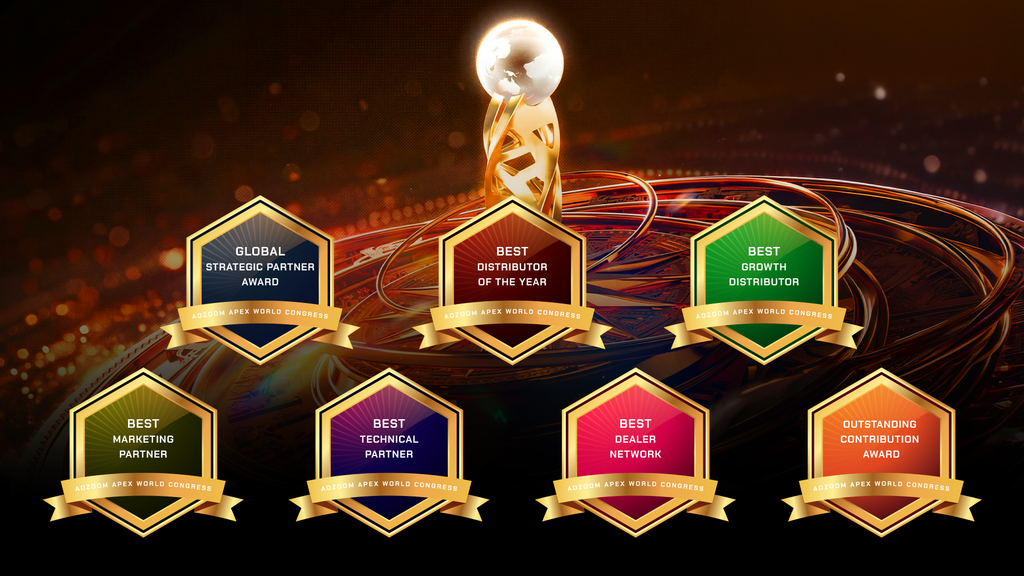 AAWC awards recognizing outstanding AOZOOM global partners