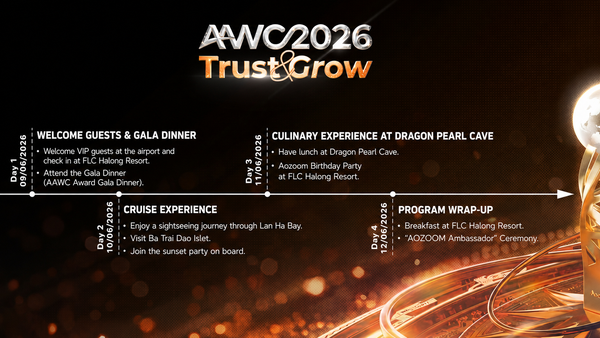 AAWC event agenda with strategy conference technology showcase and networking