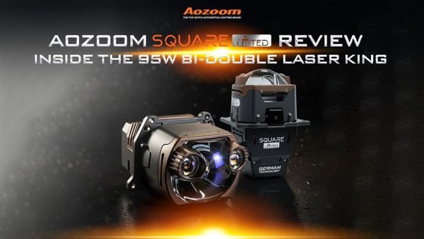 The AOZOOM SQUARE LIMITED Bi-Double Laser projector.