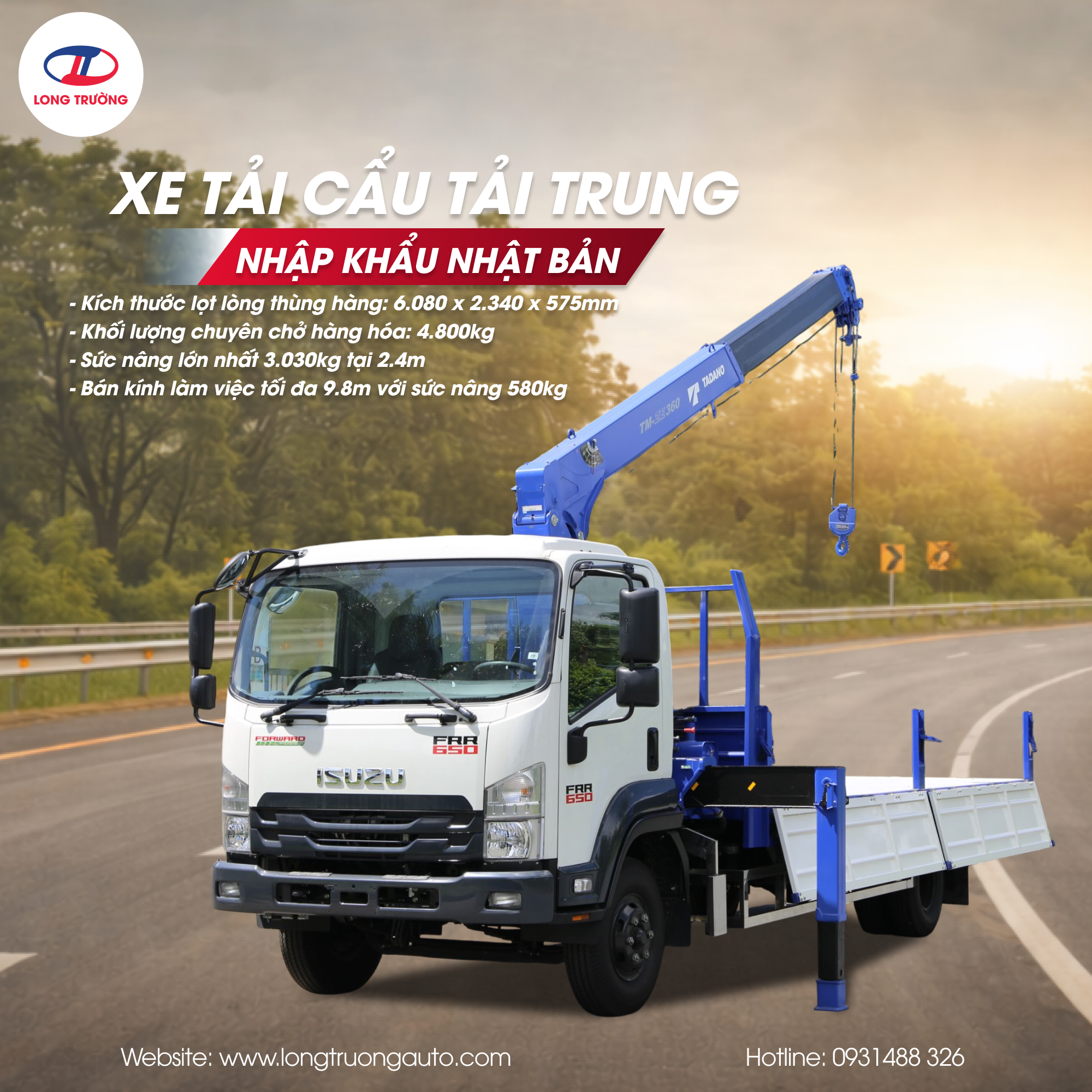 xe tải cẩu