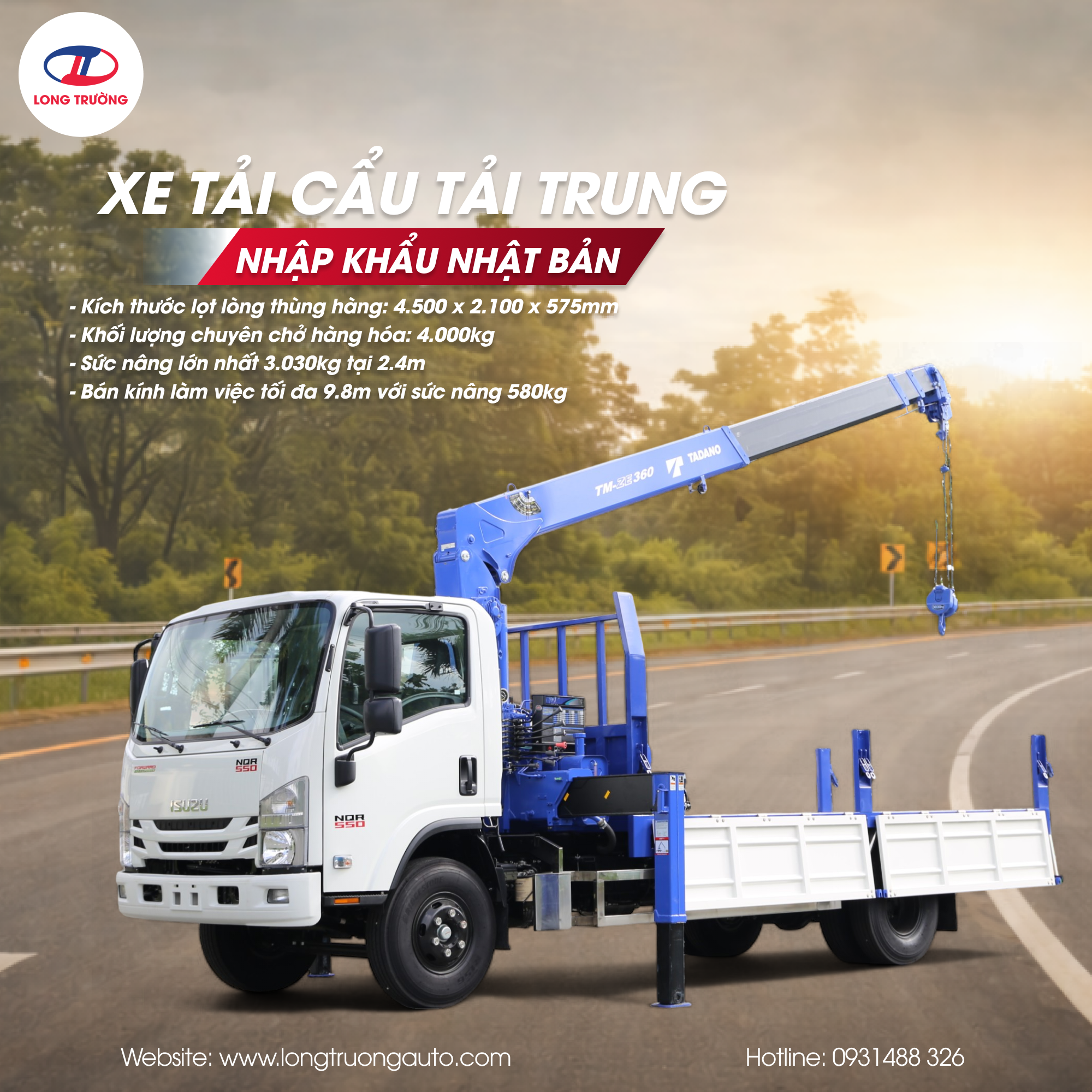 xe tải cẩu