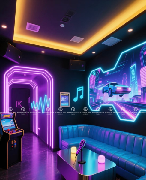 Mô Hình Music Box Karaoke Mini Giải Pháp Âm Thanh Chuyên Nghiệp