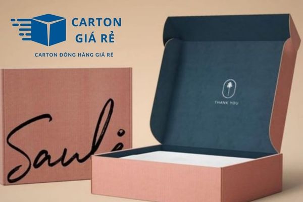 Hộp carton nắp cài