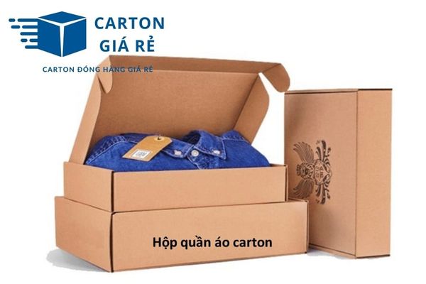 Hộp carton nắp cài
