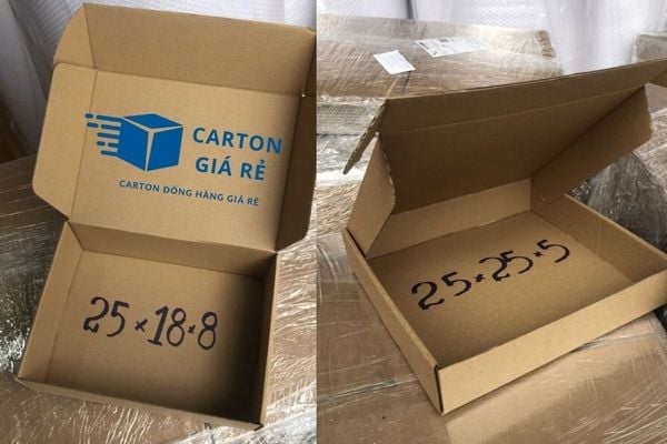 Hộp carton nắp cài
